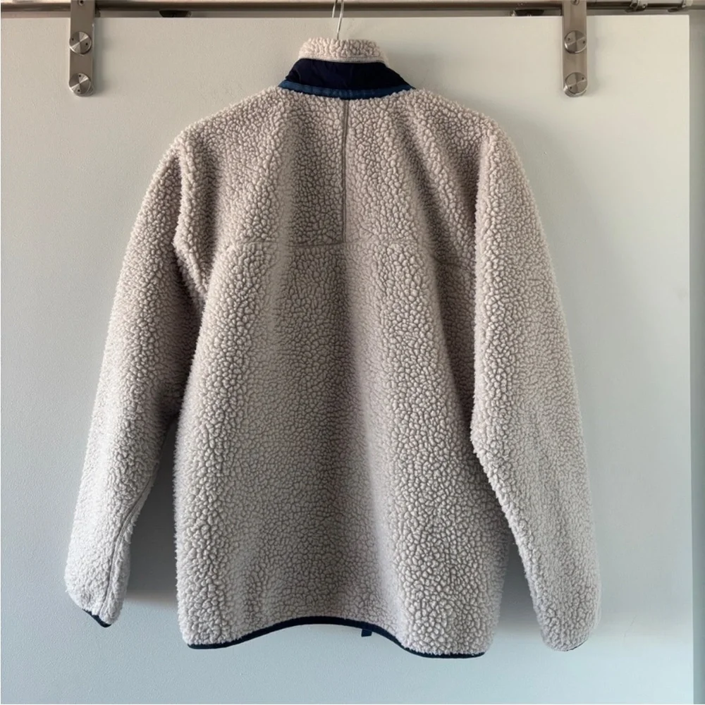 Patagonia Retro X Sherpa Fleece Zip Up Jacket Deep Pile L - Picture 6 of 7
